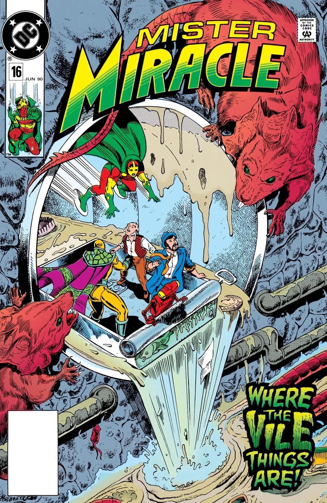 Mister Miracle #16 cover