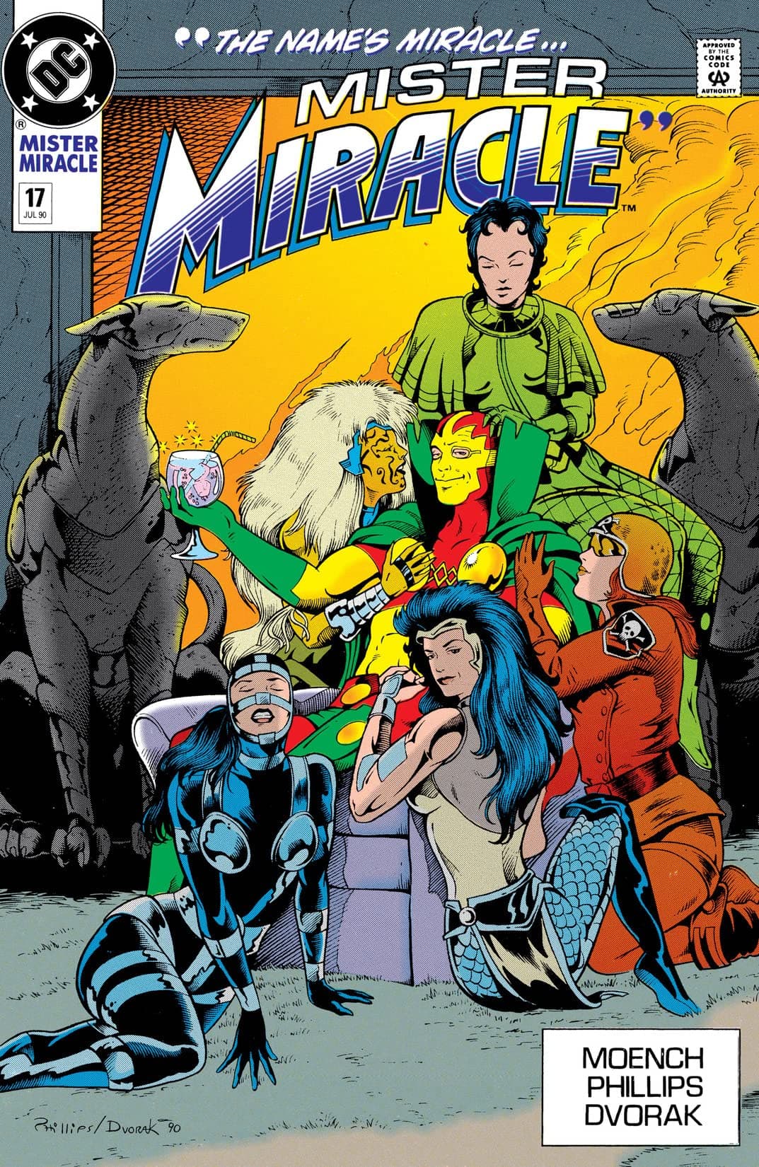 Mister Miracle #17 cover