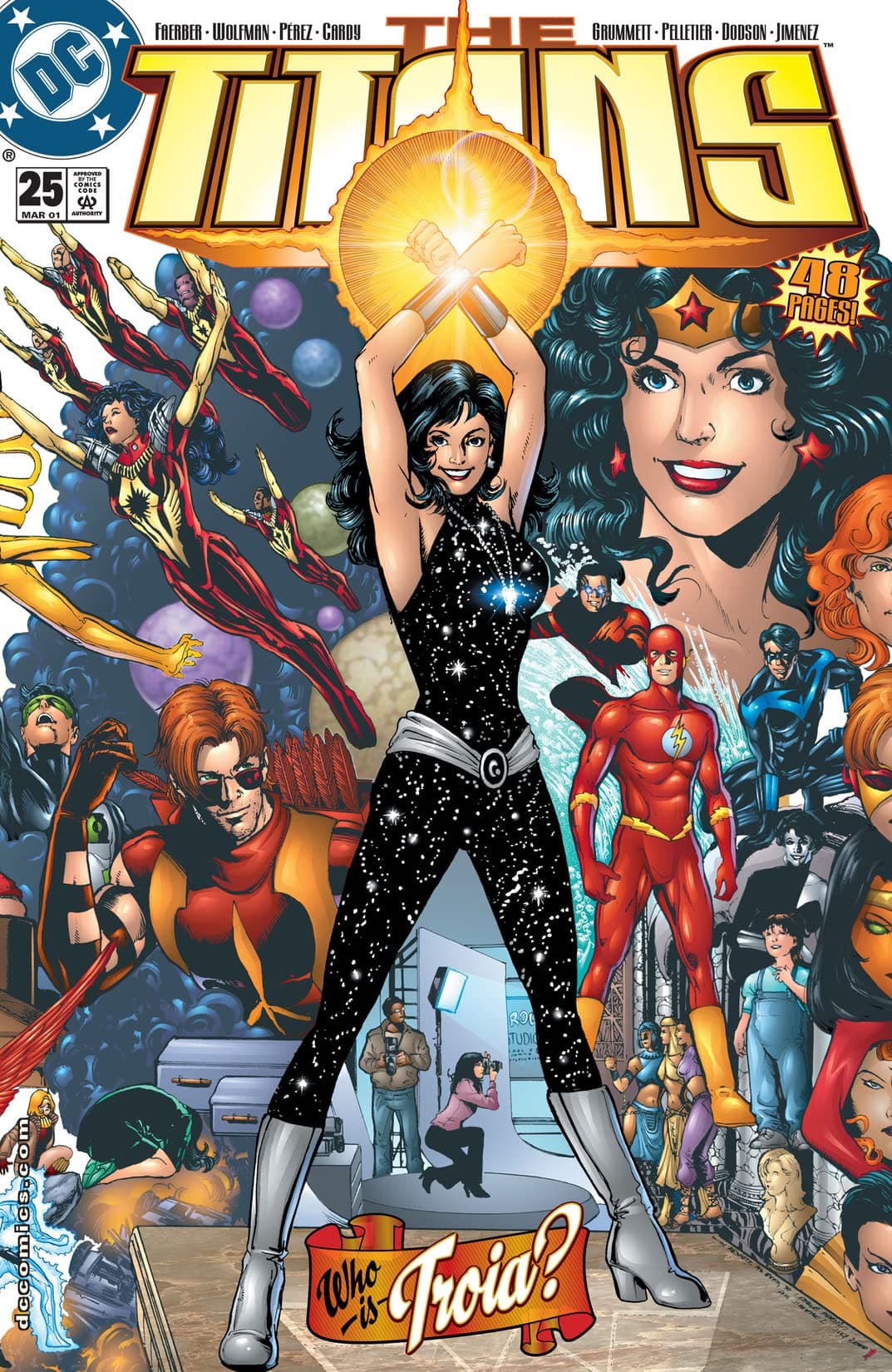 The Titans #25 cover