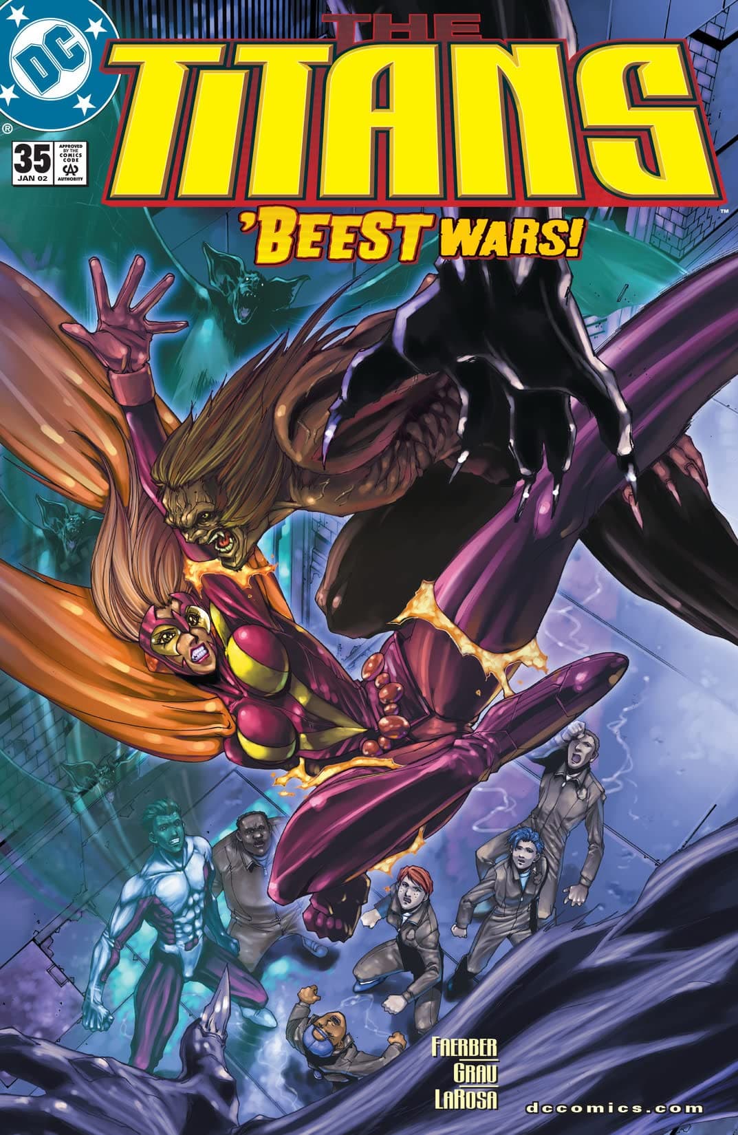 The Titans #35 cover