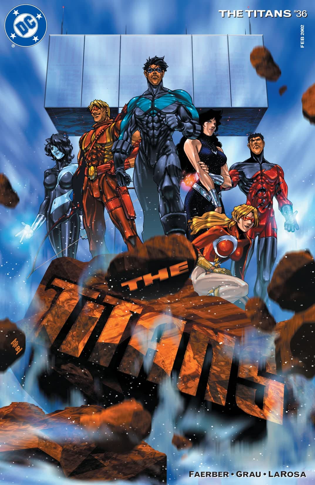 The Titans #36 cover