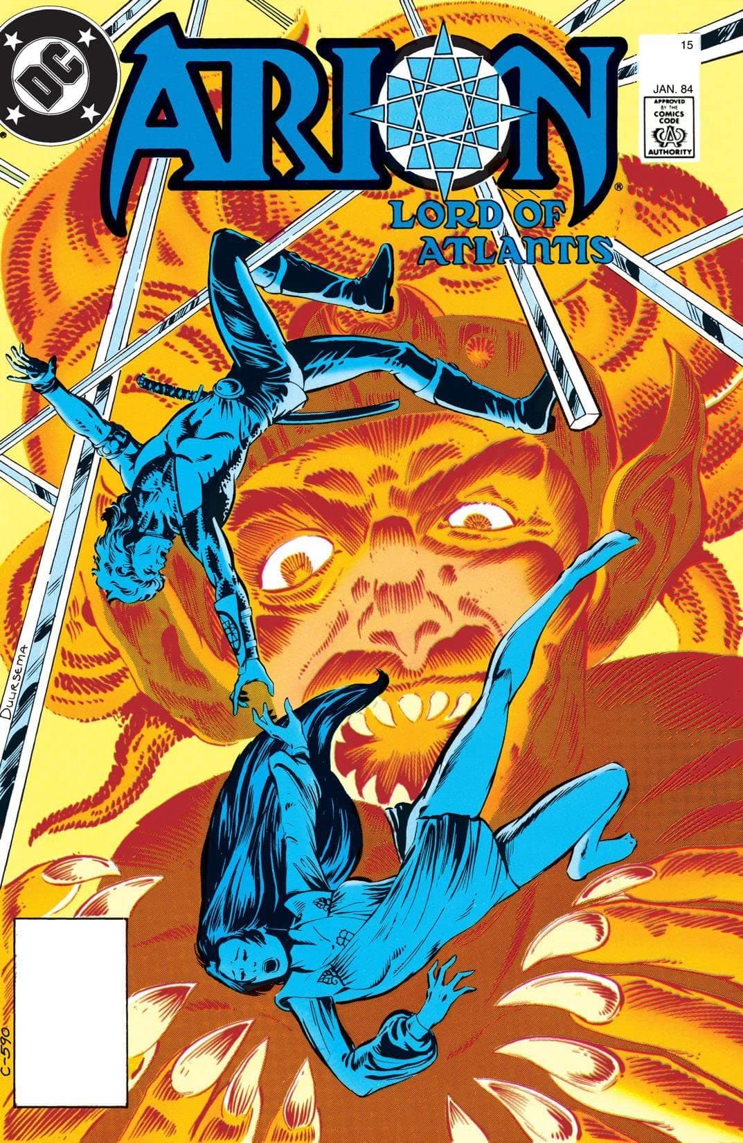 Arion, Lord of Atlantis #15 cover