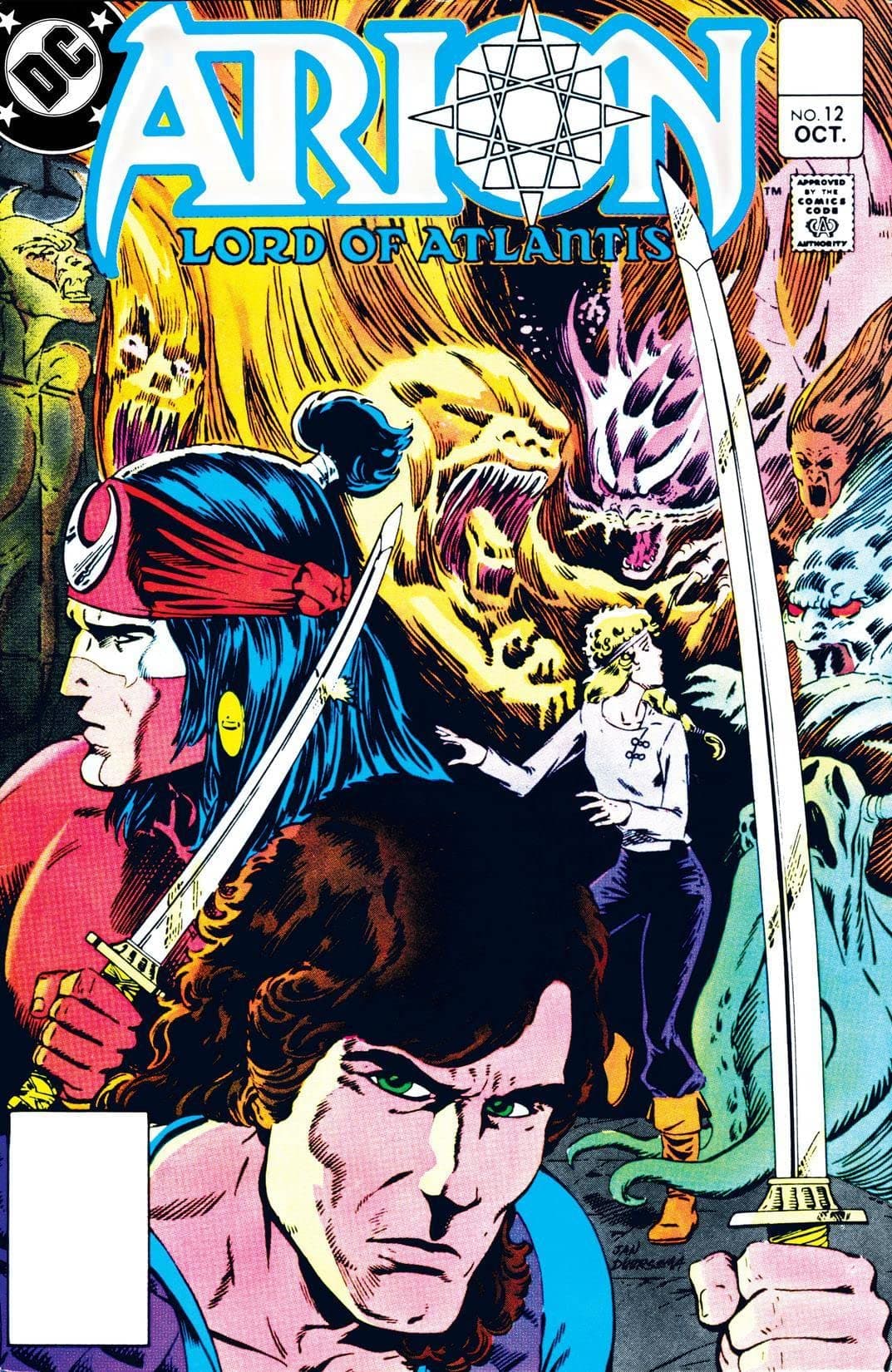 Arion, Lord of Atlantis #12 cover
