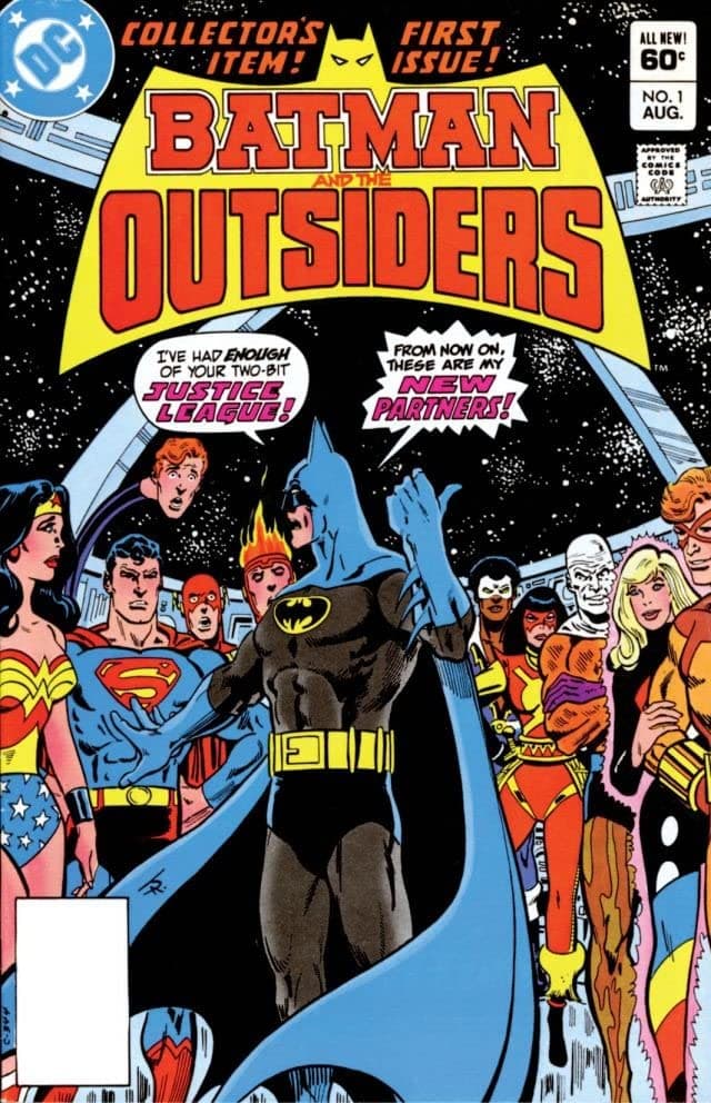 Batman and the Outsiders #1 cover