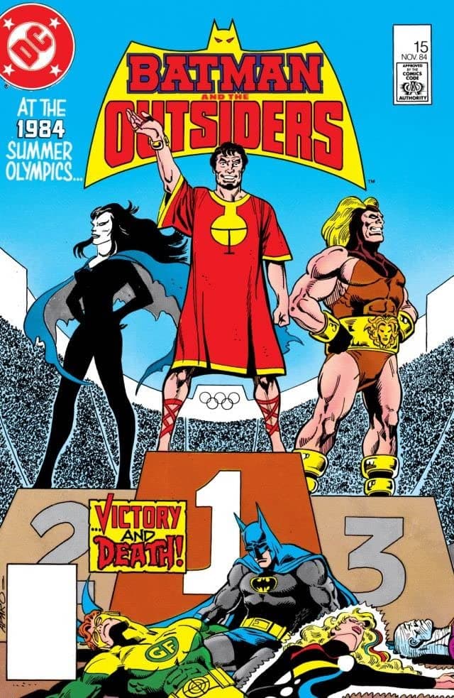 Batman and the Outsiders #15 cover