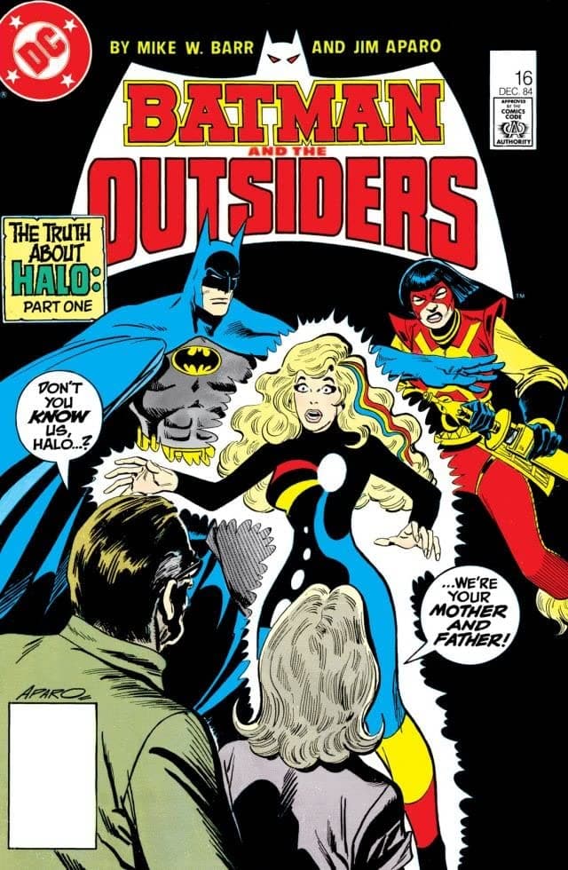 Batman and the Outsiders #16 cover