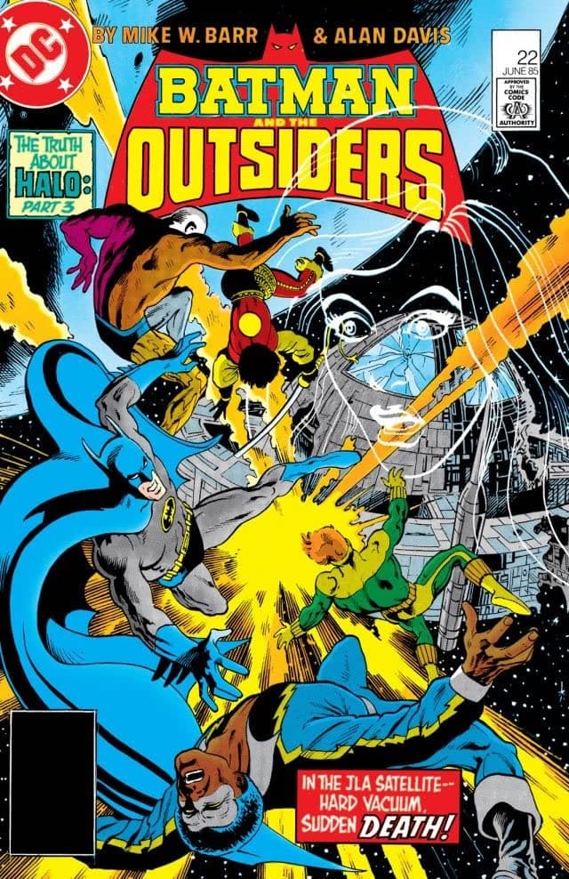 Batman and the Outsiders #22 cover