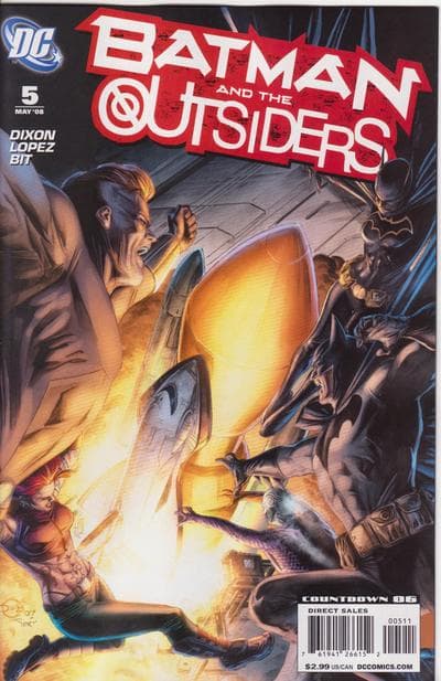 Batman and the Outsiders #5 cover