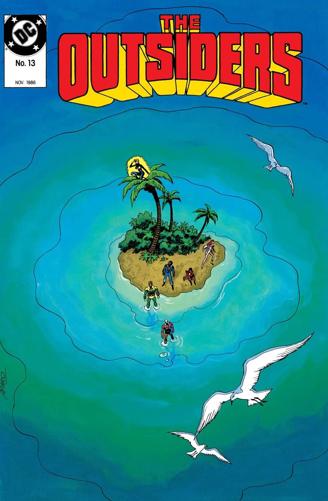 The Outsiders #13 cover