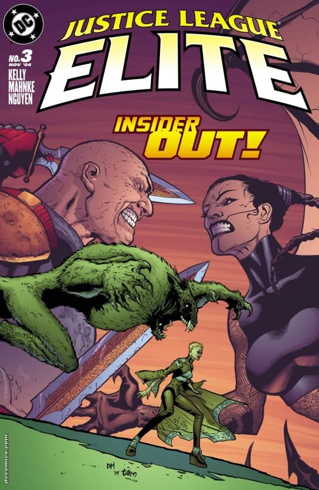Justice League Elite #3 cover