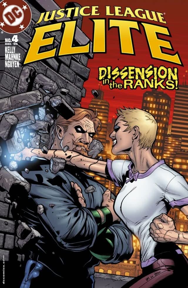 Justice League Elite #4 cover