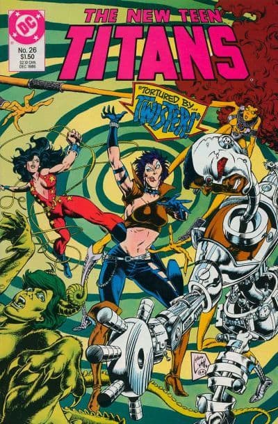 The New Teen Titans #26 cover