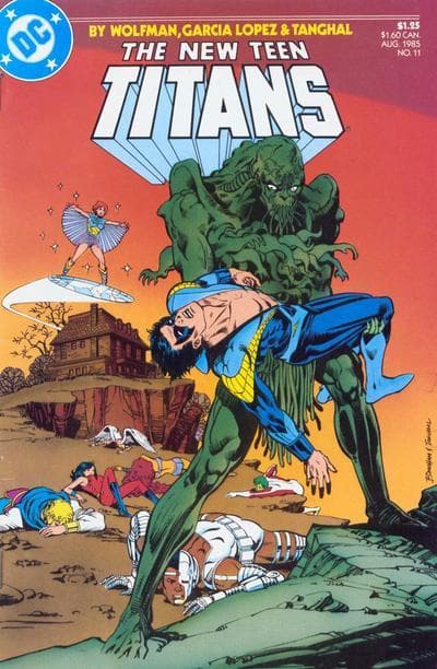 The New Teen Titans #11 cover