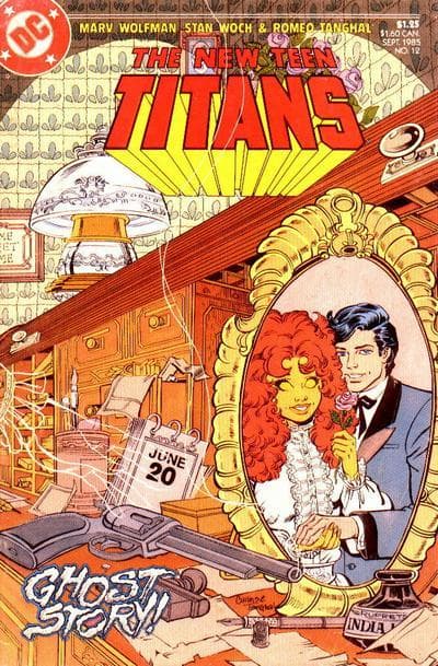 The New Teen Titans #12 cover