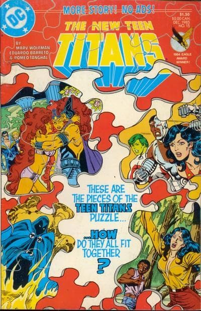 The New Teen Titans #15 cover
