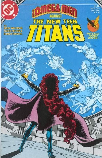 The New Teen Titans #16 cover