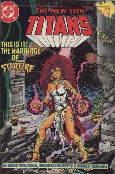 The New Teen Titans #17 cover