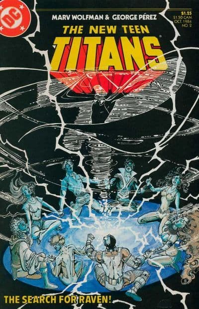 The New Teen Titans #2 cover