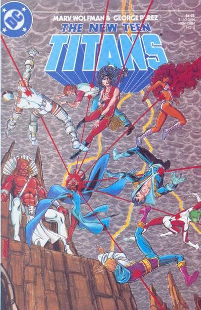 The New Teen Titans #3 cover