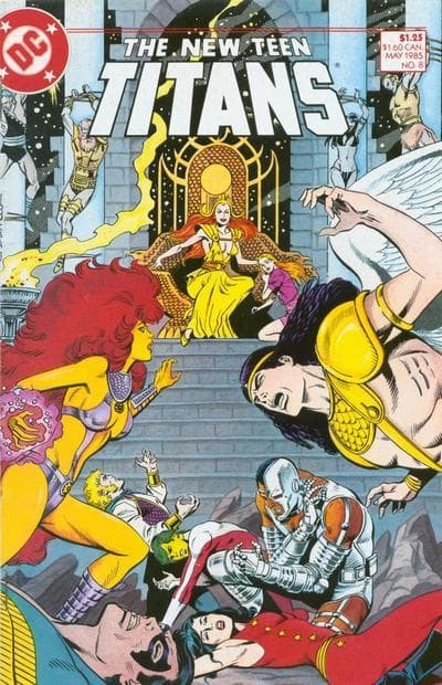 The New Teen Titans #8 cover