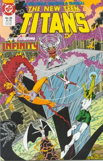 The New Teen Titans #38 cover