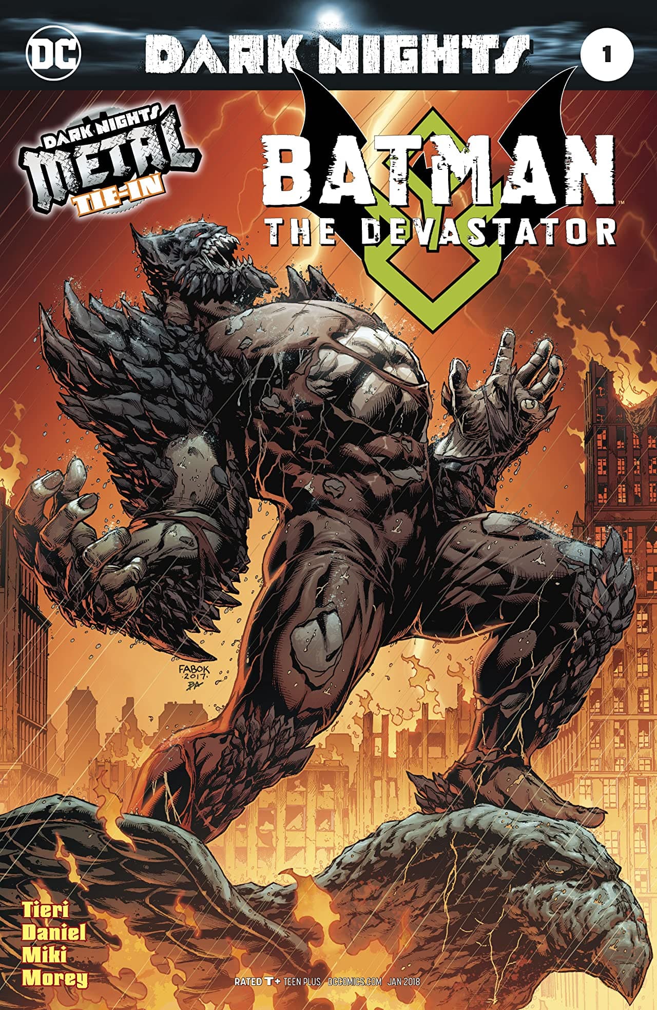 Batman: The Devastator #1 cover