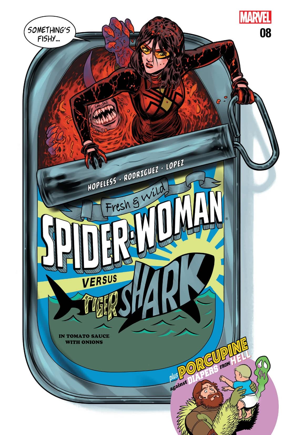 Spider-Woman #8 cover
