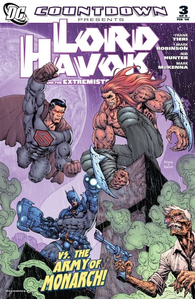 Countdown Presents: Lord Havok & the Extremists #3 cover