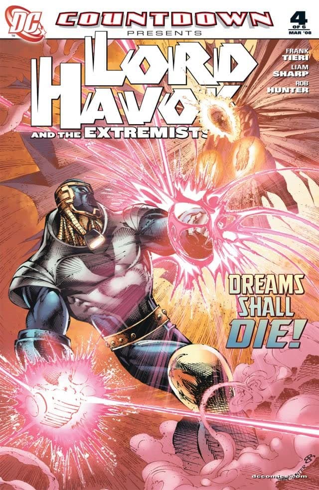 Countdown Presents: Lord Havok & the Extremists #4 cover