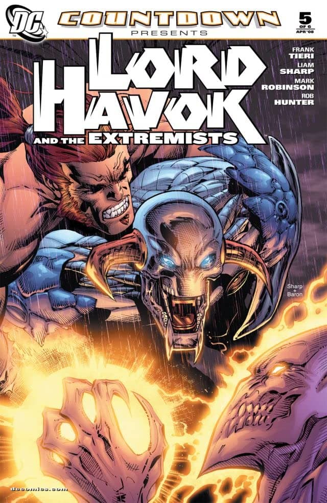 Countdown Presents: Lord Havok & the Extremists #5 cover