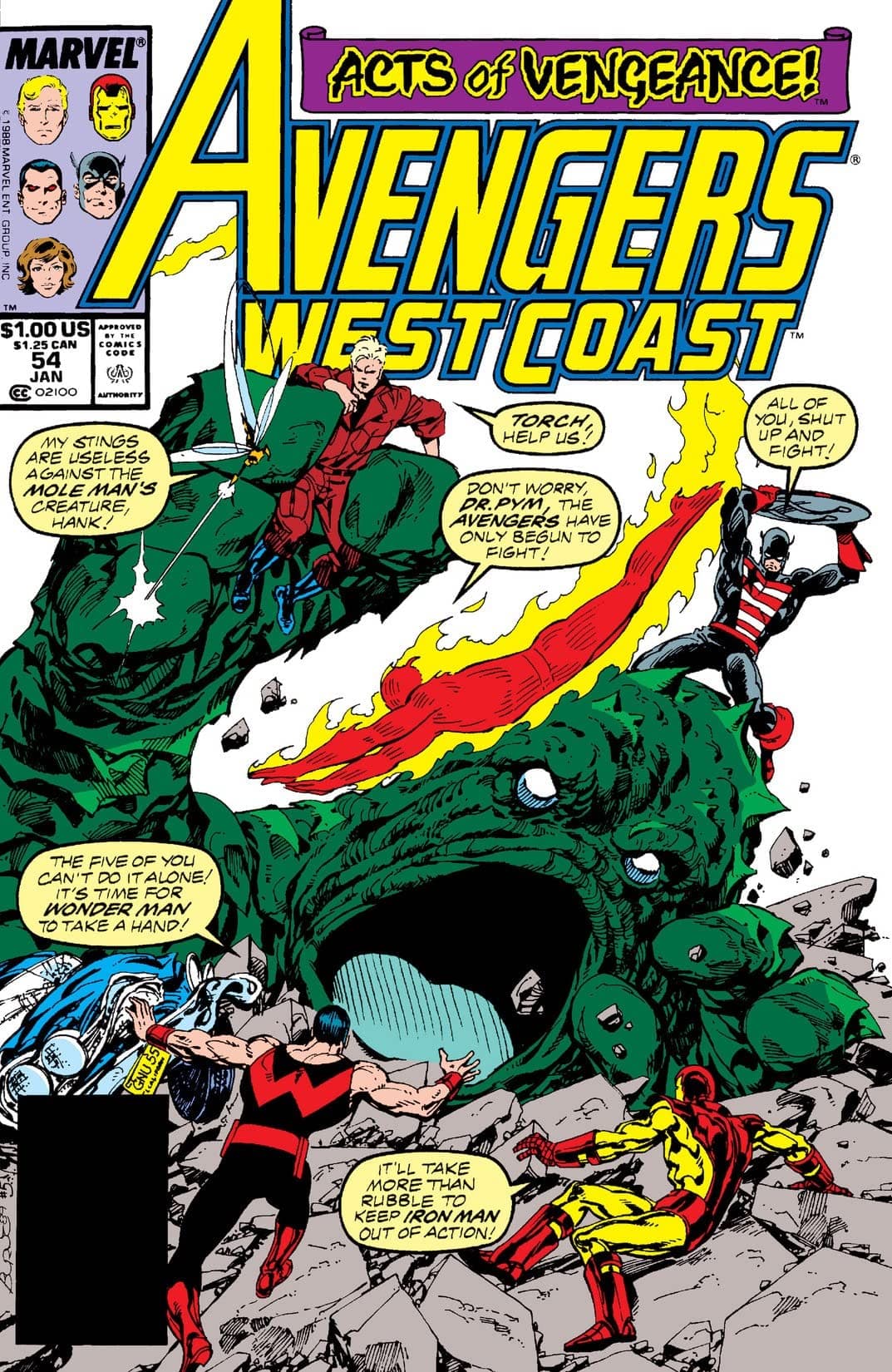Avengers West Coast #54