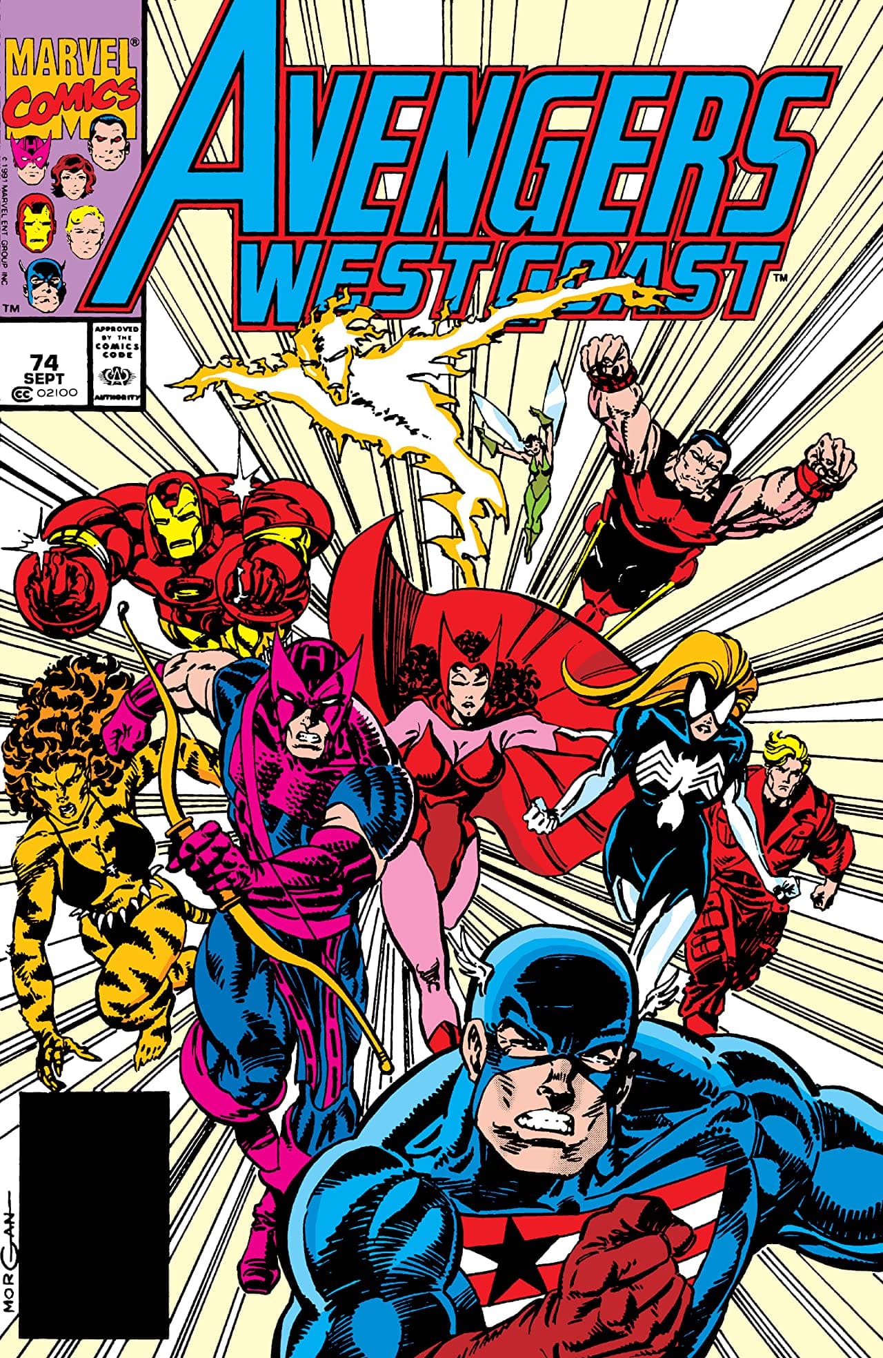 Avengers West Coast #74