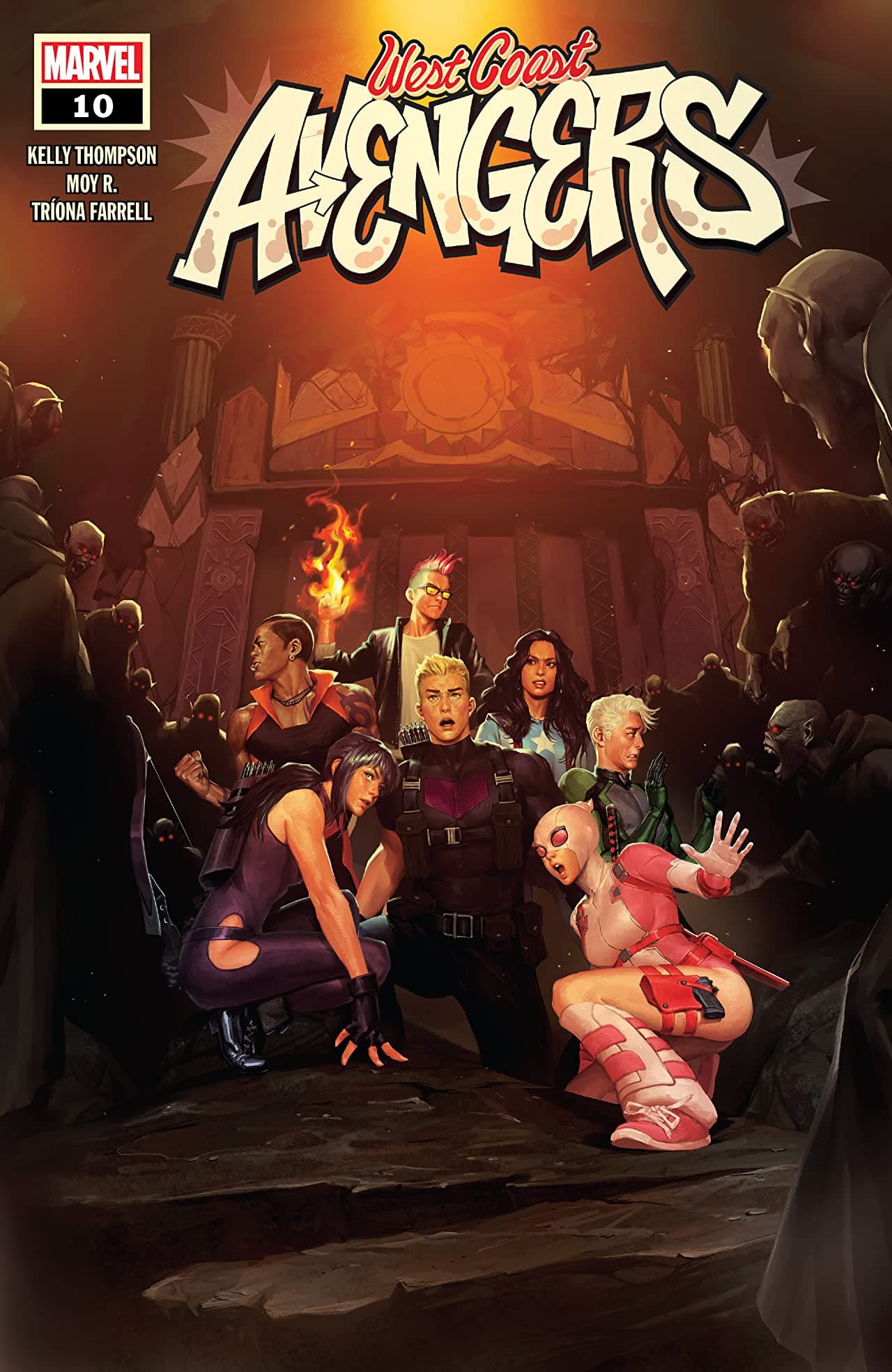 West Coast Avengers #10 cover