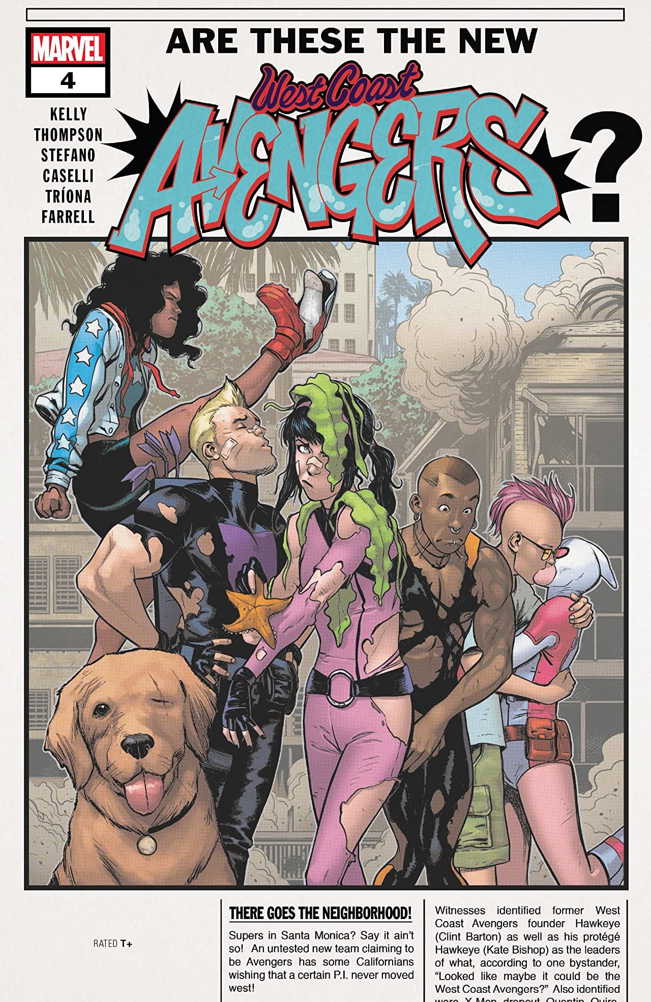 West Coast Avengers #4 cover