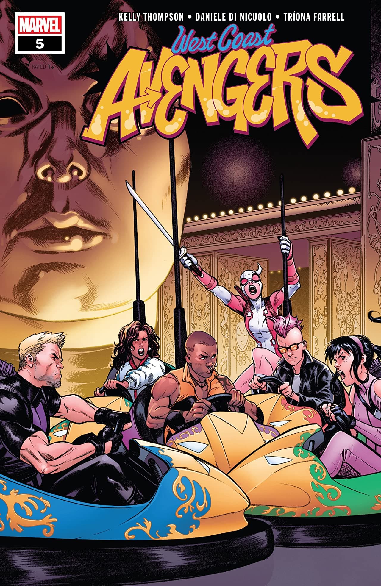 West Coast Avengers #5 cover