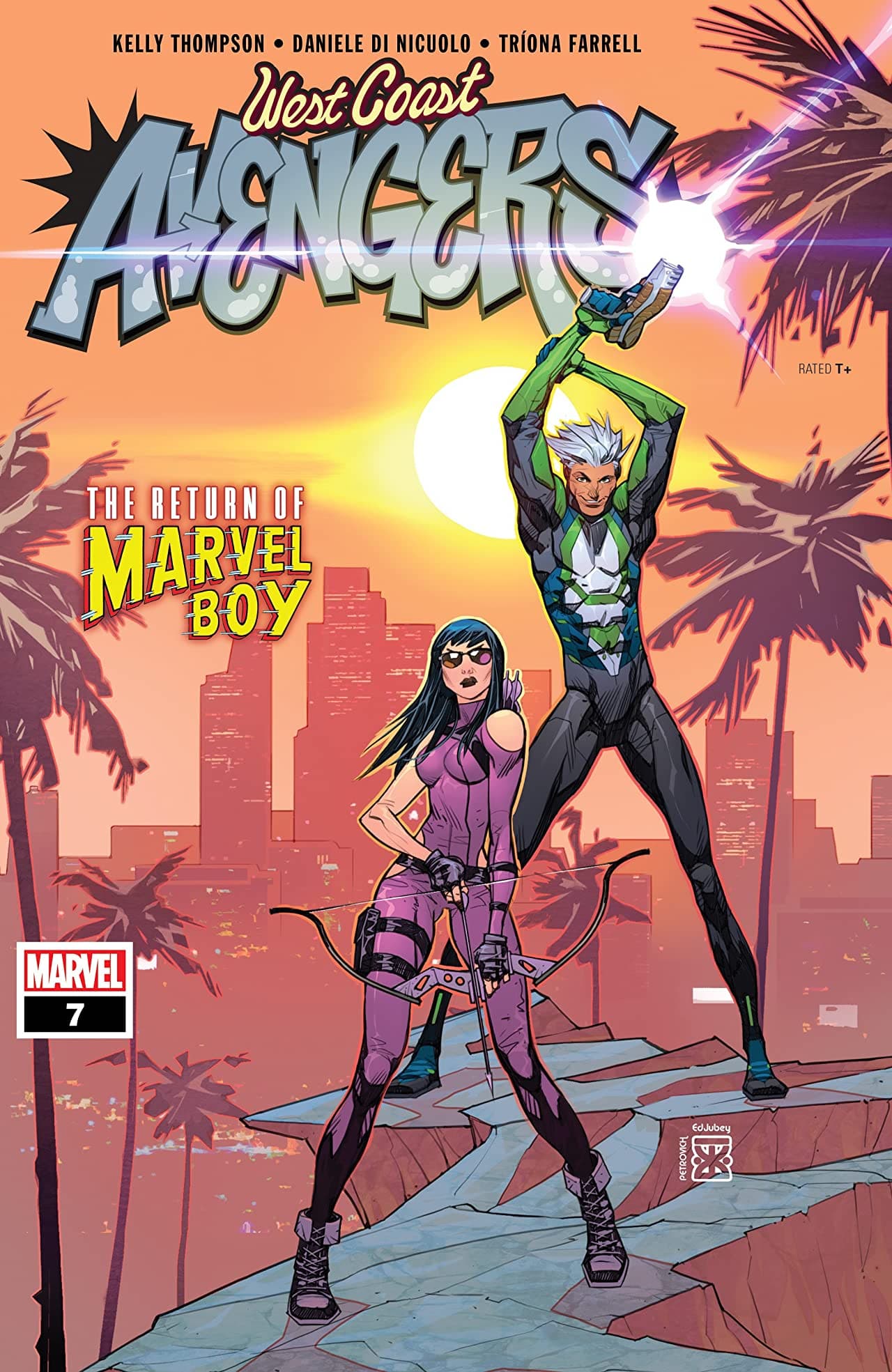 West Coast Avengers #7 cover