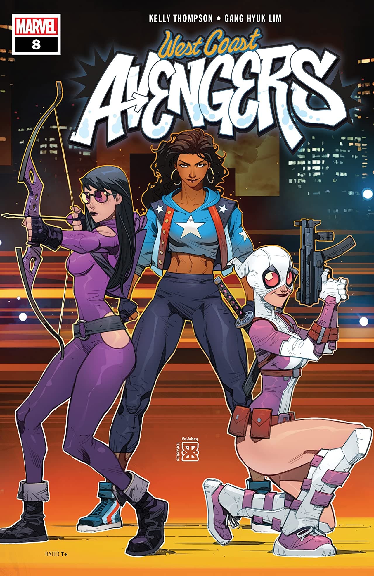West Coast Avengers #8 cover