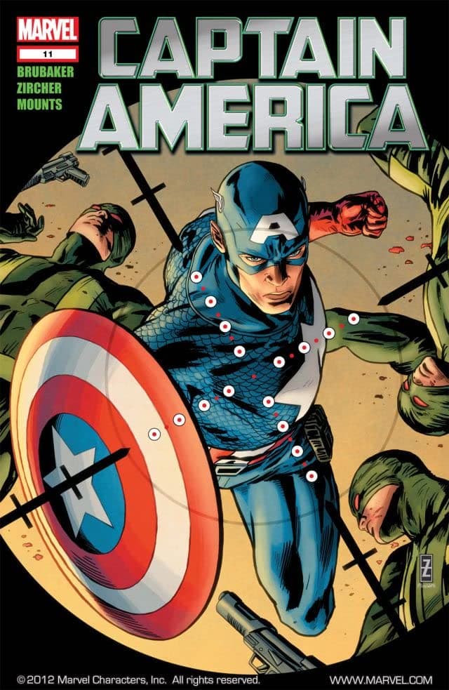 Captain America #11 cover