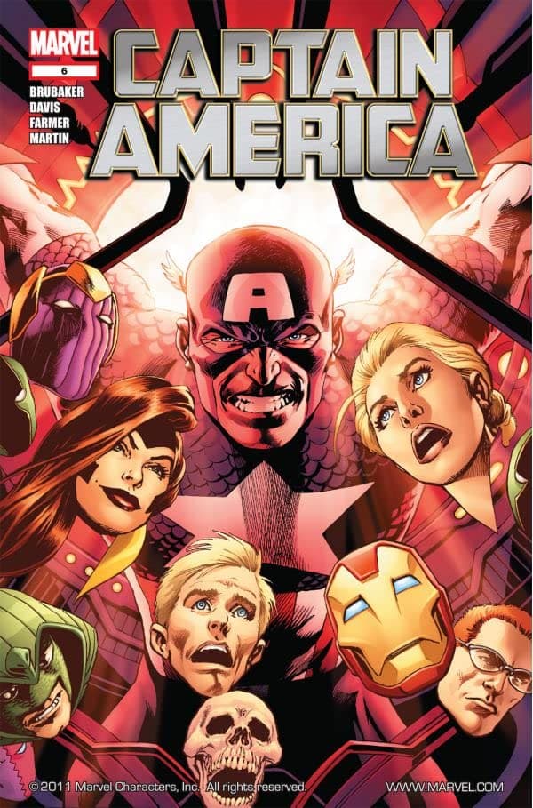 Captain America #6 cover