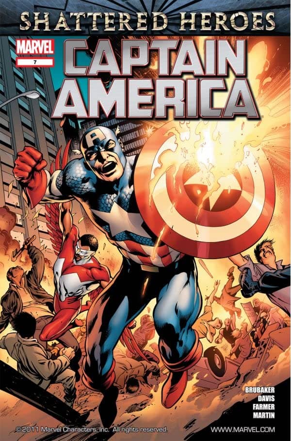 Captain America #7 cover