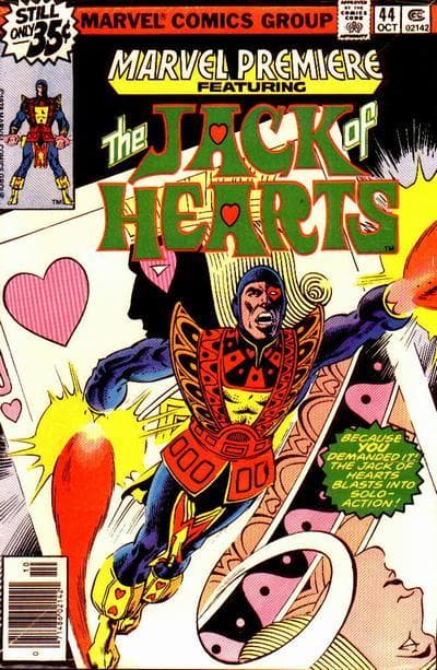 Marvel Premiere #44 cover