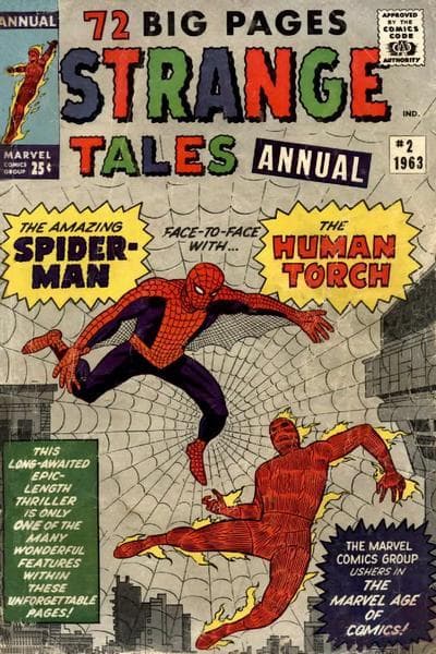 Strange Tales Annual #2 cover