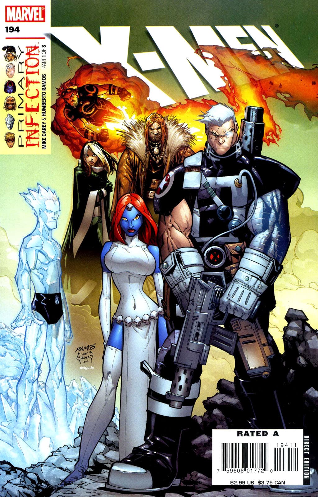 X-Men #194 cover