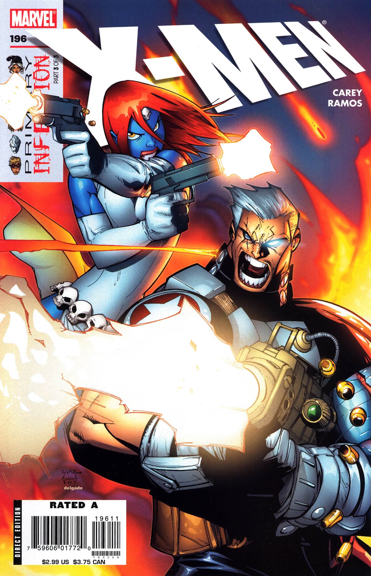 X-Men #196 cover