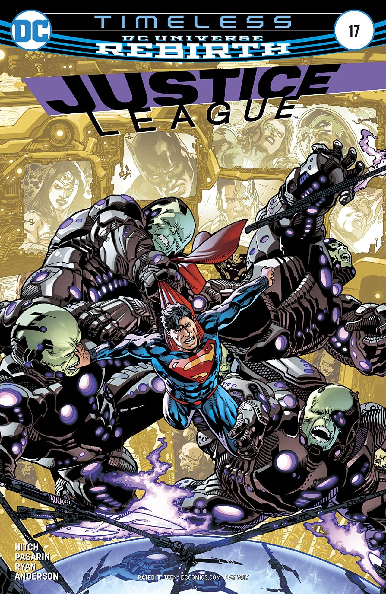 Justice League #17 cover