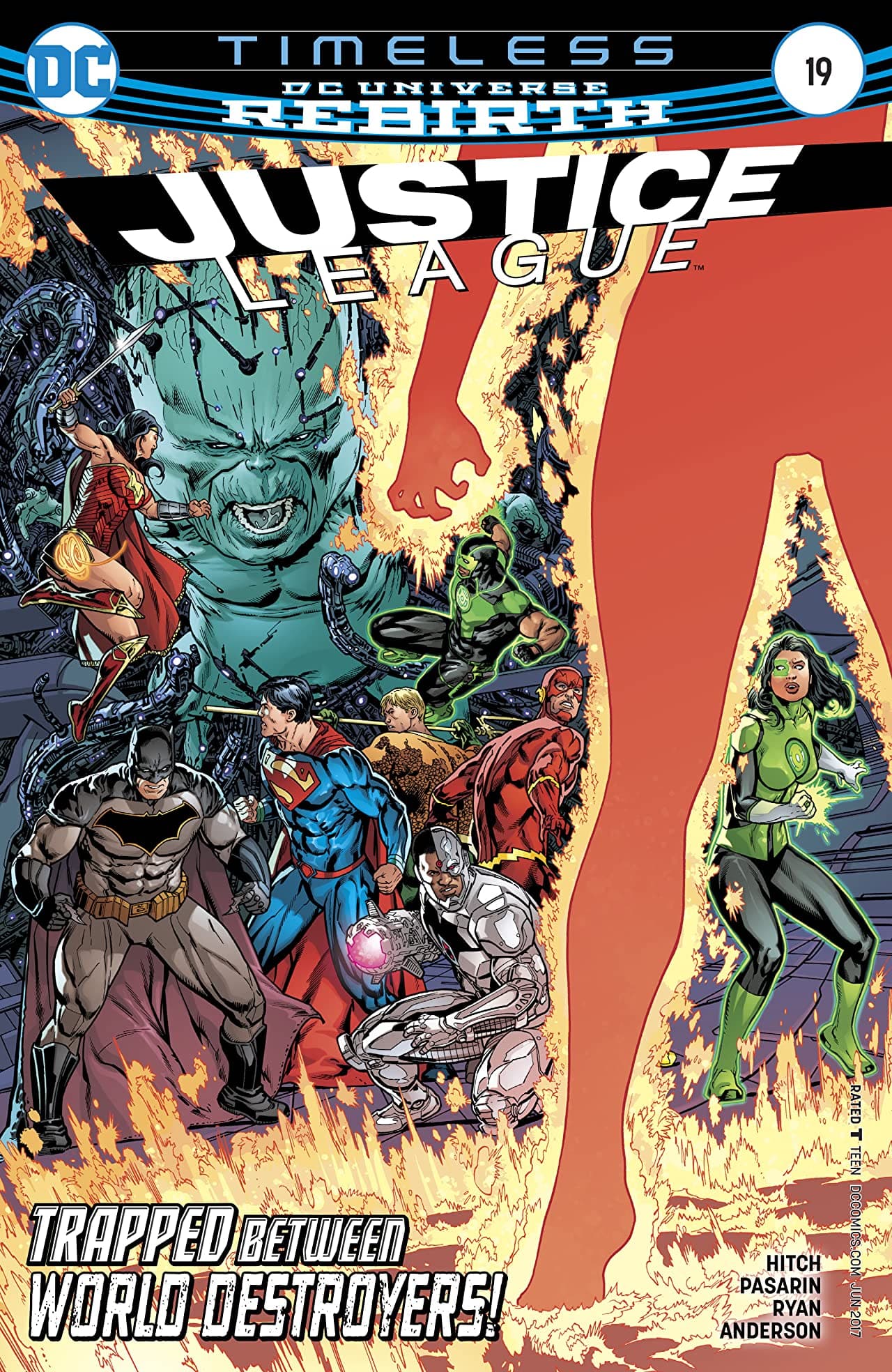 Justice League #19 cover