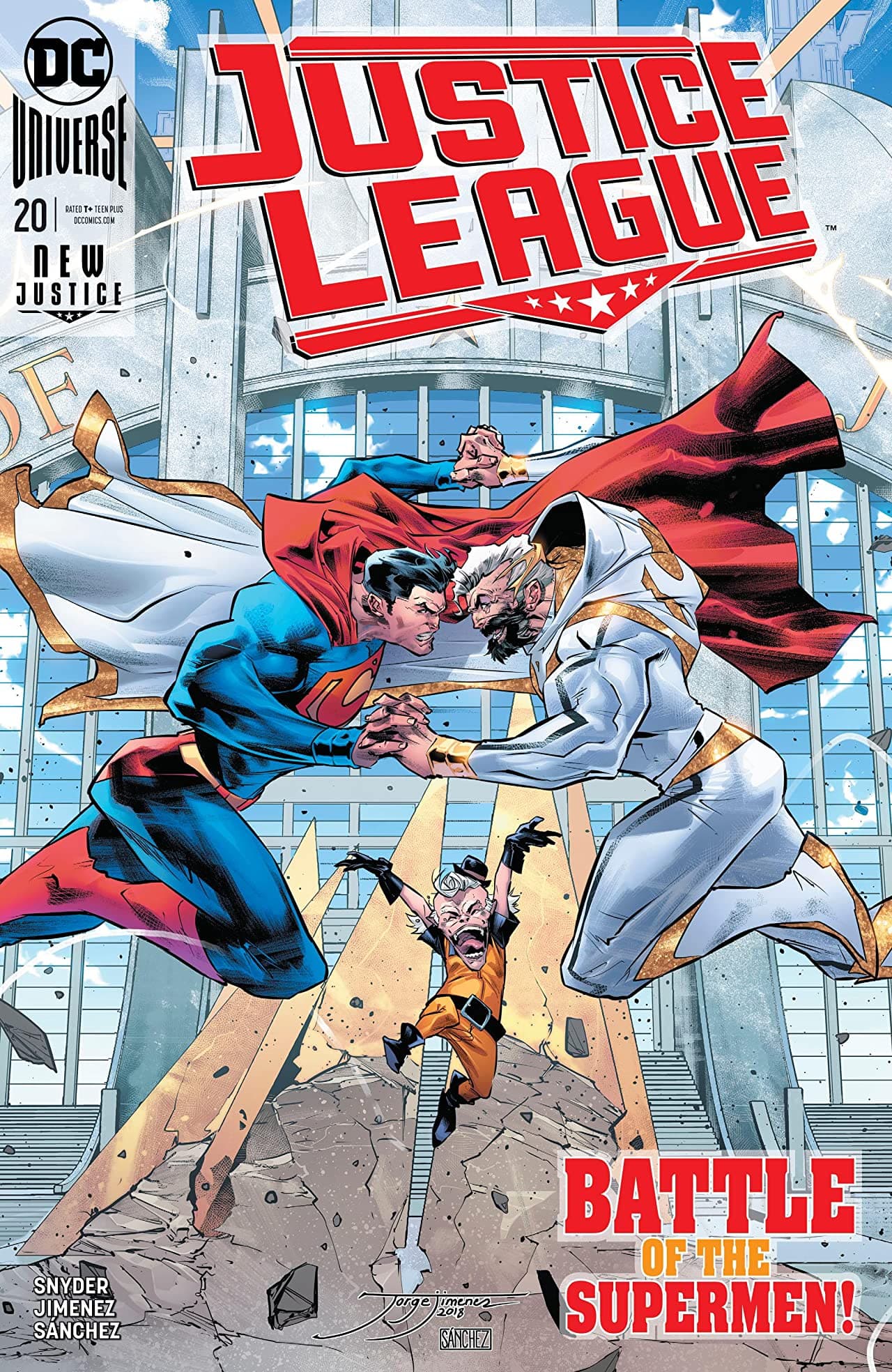 Justice League #20 cover