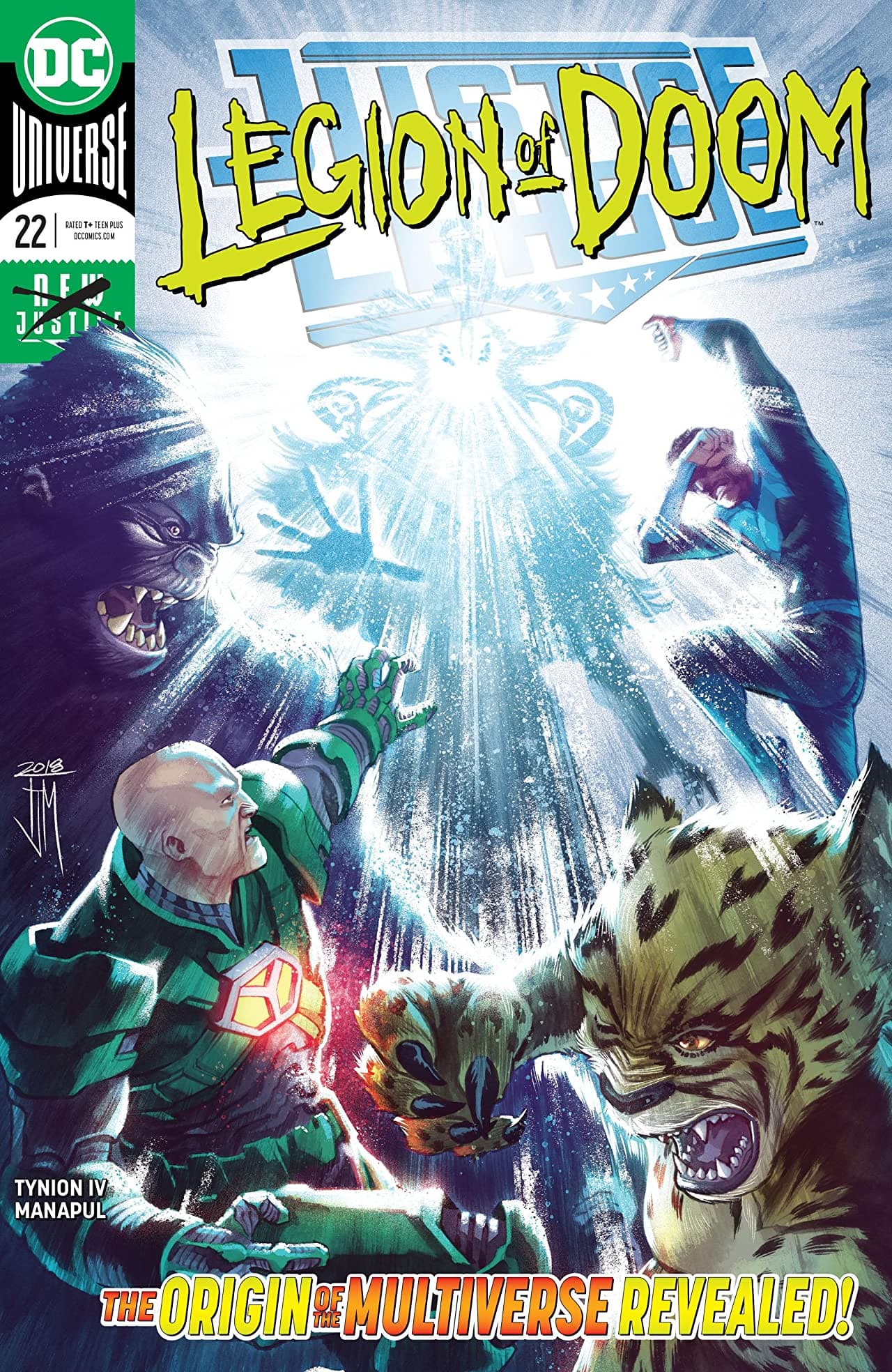 Justice League #22 cover