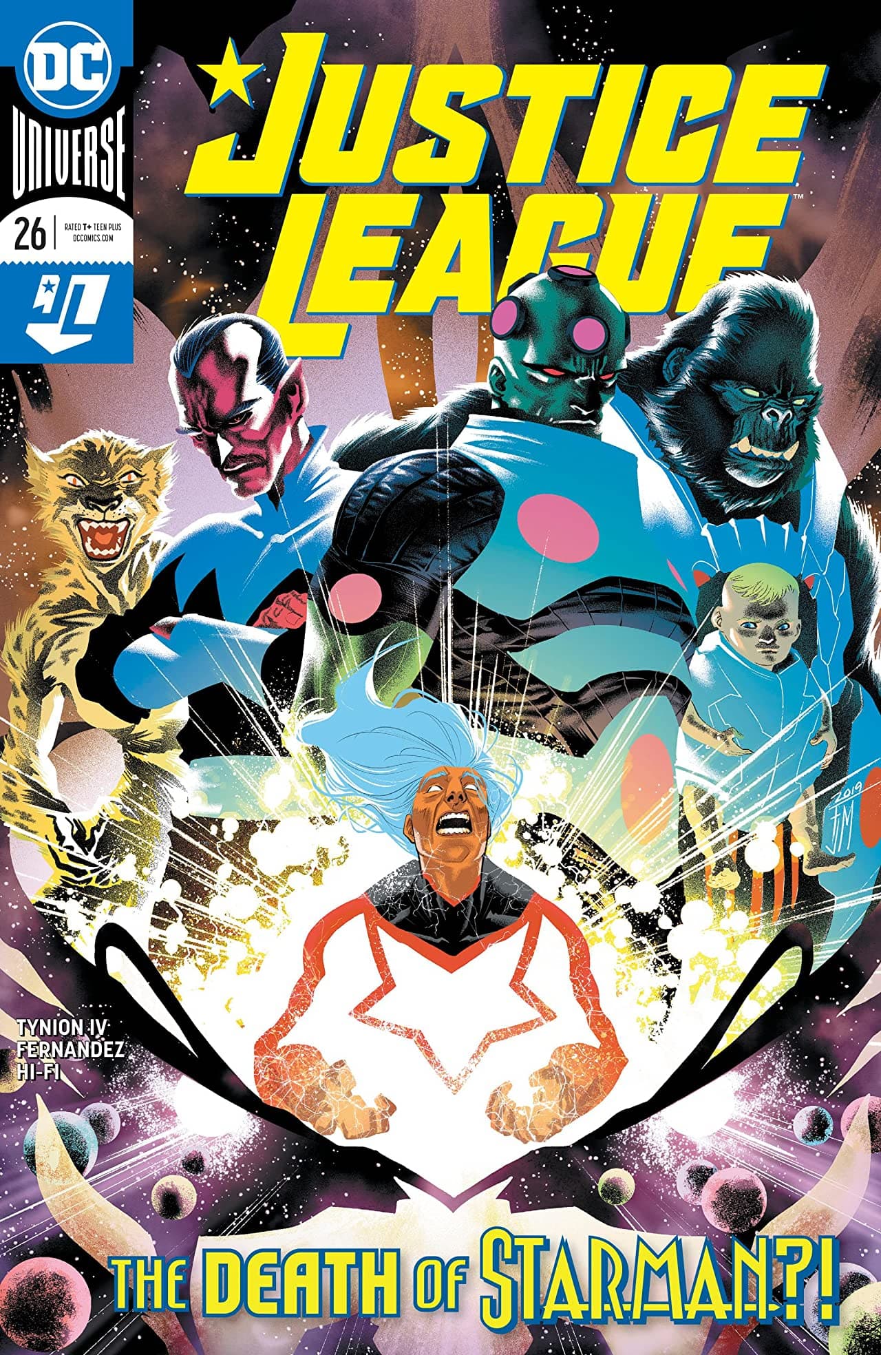 Justice League #26 cover