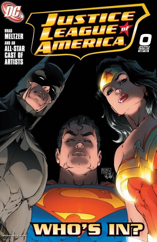 Justice League of America #0 cover